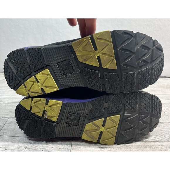 Timberland PRO 589 Radius Composite Toe Work Shoes Women's 7.5 Black/Purple EUC - Picture 9 of 11